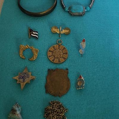 MEDALS, BADGES, PINS AND MORE