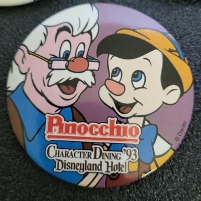 DISNEYLAND HOTEL 1993 CHARACTER PINS