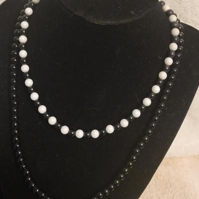 BEADED NECKLACES AND BRACELET