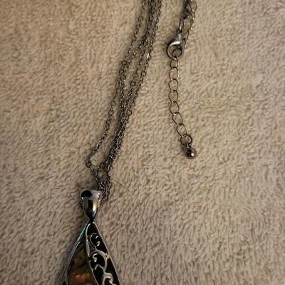 KENNETH COLE CHAIN NECKLACE AND OTHER SILVER-TONE JEWELRY