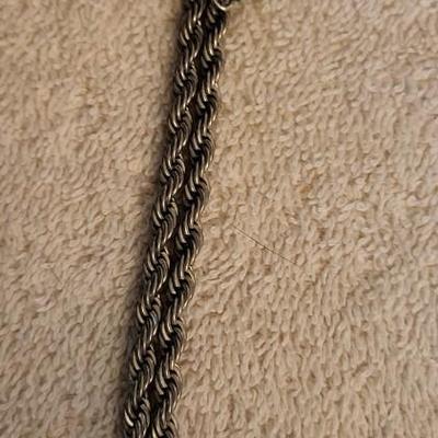 KENNETH COLE CHAIN NECKLACE AND OTHER SILVER-TONE JEWELRY