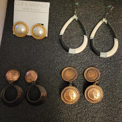 A VARIETY OF EARRINGS