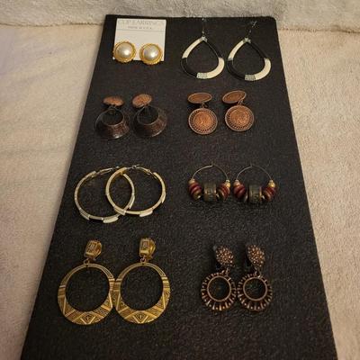 A VARIETY OF EARRINGS