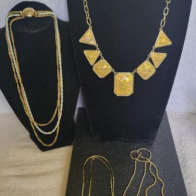 GOLD-TONE NECKLACES