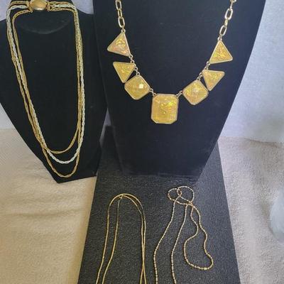 GOLD-TONE NECKLACES