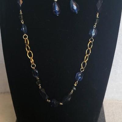 NECKLACE AND EARRINGS HALLMARK C