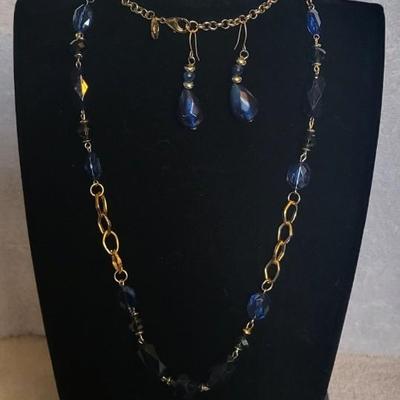 NECKLACE AND EARRINGS HALLMARK C