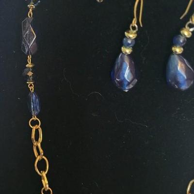 NECKLACE AND EARRINGS HALLMARK C