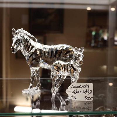 Swarovski Set of Two Wildlife