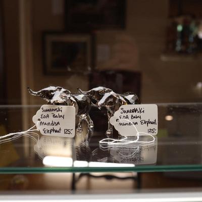 Sale Photo Thumbnail #196: Swarovski Baby Elephants Set EOA Mandisa

NO CHERRY PICKING or taking ONLY the items you want and leaving the rest! Please arrive with enough time to load. Bring boxes/any tools to assemble/dolly/people to help load/etc.
- Questions? Call Shawn at (918)23