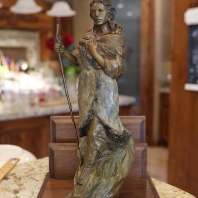 Juan Dell Sacajawea Bronze Sculpture ($3,500.00)
