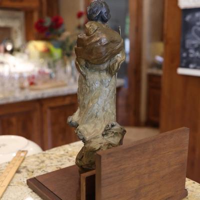 Juan Dell Sacajawea Bronze Sculpture ($3,500.00)