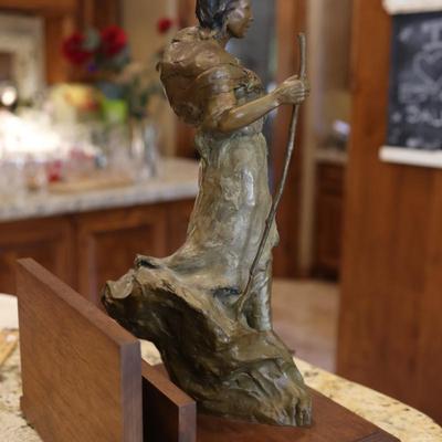 Juan Dell Sacajawea Bronze Sculpture ($3,500.00)