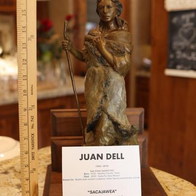 Juan Dell Sacajawea Bronze Sculpture ($3,500.00)
