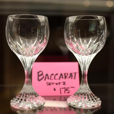 Baccarat Set of 2 Glasses