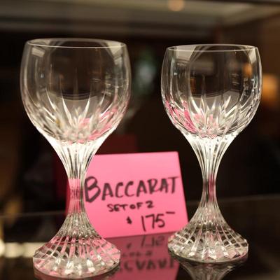 Baccarat Set of 2 Glasses