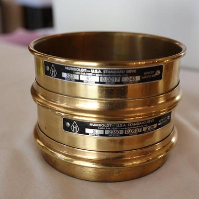 Vintage Humboldt Brass Sieve #325 & 8 ($200.00)