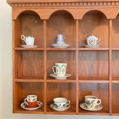 LOT 62: International Tea Cup and Saucer Collection - Porsgrund Norway, Eschenbach Germany, Russian, Jamestown England, Limoges and More