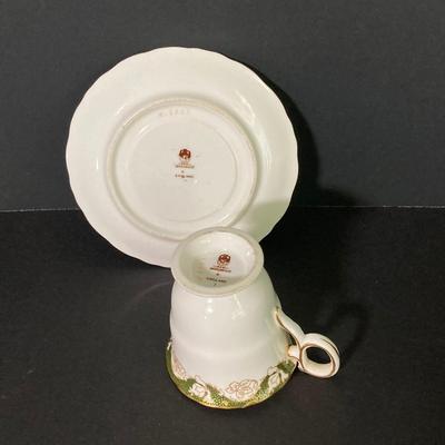 LOT 62: International Tea Cup and Saucer Collection - Porsgrund Norway, Eschenbach Germany, Russian, Jamestown England, Limoges and More