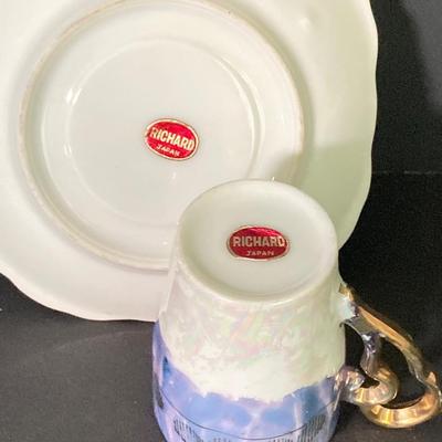 LOT 62: International Tea Cup and Saucer Collection - Porsgrund Norway, Eschenbach Germany, Russian, Jamestown England, Limoges and More