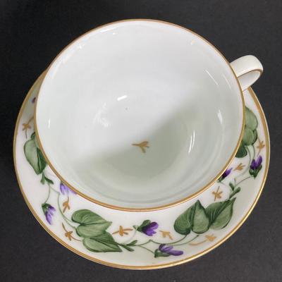 LOT 62: International Tea Cup and Saucer Collection - Porsgrund Norway, Eschenbach Germany, Russian, Jamestown England, Limoges and More