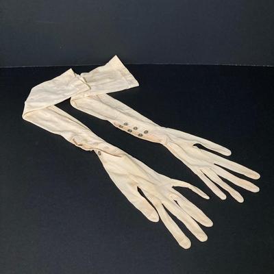 LOT 63: Vintage Corset, Stockings, Hat, Blouse along with Vintage Style Shoes and a Pair of Wicker Busts