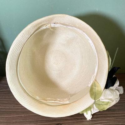 LOT 63: Vintage Corset, Stockings, Hat, Blouse along with Vintage Style Shoes and a Pair of Wicker Busts