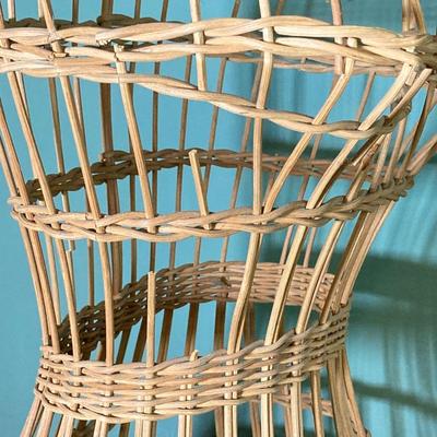 LOT 63: Vintage Corset, Stockings, Hat, Blouse along with Vintage Style Shoes and a Pair of Wicker Busts