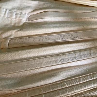 LOT 63: Vintage Corset, Stockings, Hat, Blouse along with Vintage Style Shoes and a Pair of Wicker Busts