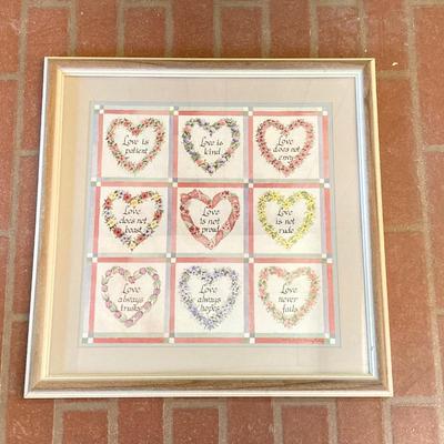 LOT 66: Brass Vanity Seat, with Brass Magazine Holder, Wall Art and Picture Frames