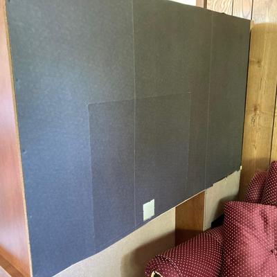 LOT 70: Office Desk with Contents - Dell Monitor SE198WFPv, Tablets, Paper, Picture Frames and More