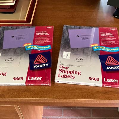 LOT 70: Office Desk with Contents - Dell Monitor SE198WFPv, Tablets, Paper, Picture Frames and More