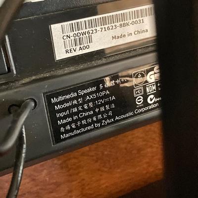 LOT 70: Office Desk with Contents - Dell Monitor SE198WFPv, Tablets, Paper, Picture Frames and More