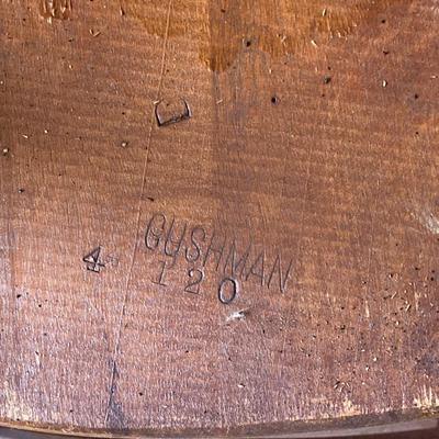 LOT 72: Pair of Vintage Cushman 4 120 Wooden Chairs