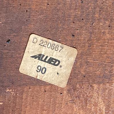 LOT 72: Pair of Vintage Cushman 4 120 Wooden Chairs