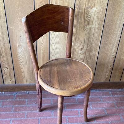 LOT 73: Three Vintage / Antique Bentwood Chairs - Semper Sursum Mazowia and Made in Poland