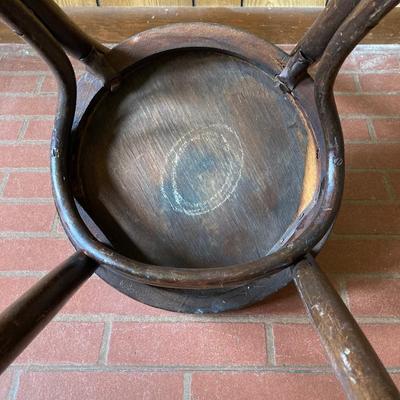 LOT 73: Three Vintage / Antique Bentwood Chairs - Semper Sursum Mazowia and Made in Poland