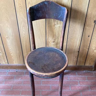 LOT 73: Three Vintage / Antique Bentwood Chairs - Semper Sursum Mazowia and Made in Poland