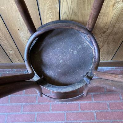 LOT 73: Three Vintage / Antique Bentwood Chairs - Semper Sursum Mazowia and Made in Poland