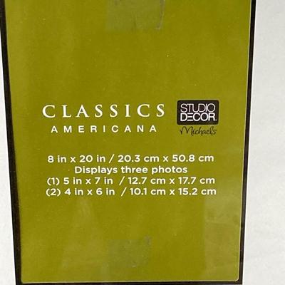 LOT 74: Wooden Box Style Side Table with Throw Rugs, Picture Frames and More