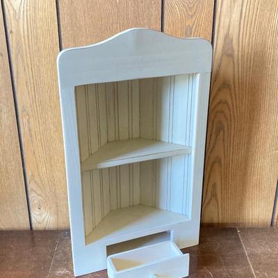 LOT 79: Collection of Home Decor - Candles, Wall Art, Mary Kay Tote, Faux Garden, Table Top Shelf and More