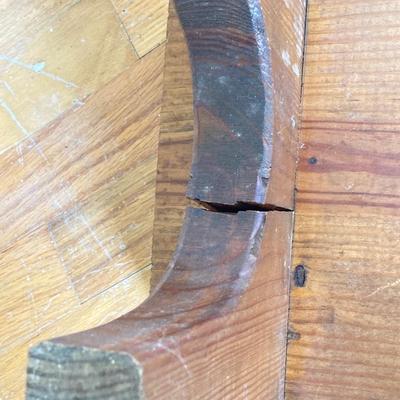 LOT 80: Vintage Wooden Decor Collection - Step Stool, Carved Mirrors, The Season of Blossoms Mirror and Shoe Shine Bucket