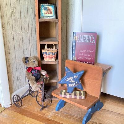 LOT 81: Patriotic Country Home Decor & More