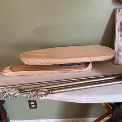 LOT 86: Laundry Collection & More: Rowenta Iron, Tripod Clothes Dryer, Ironing Board and More