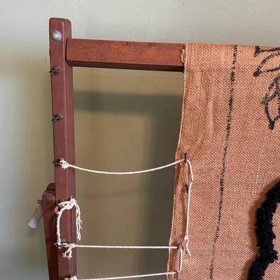 LOT 88: Vintage Needlework Stand, Speed Tufting Tool, Craft Kits and More