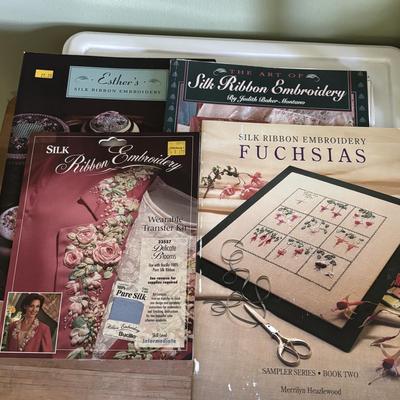 LOT 90: Crafting Lot: Books, Sewing Kits, Punches, Rotary Cutters and More