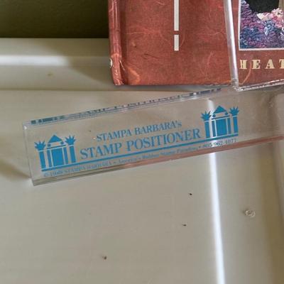 LOT 90: Crafting Lot: Books, Sewing Kits, Punches, Rotary Cutters and More