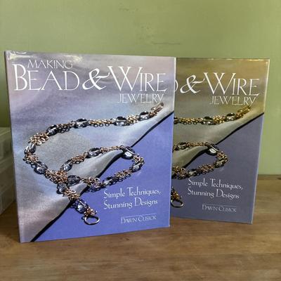 LOT 91: Jewelry Making Supplies & Jewelry Displays