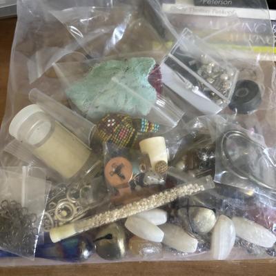 LOT 91: Jewelry Making Supplies & Jewelry Displays