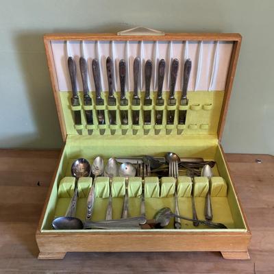LOT 93: Vintage Utensil including USN Forks & Spoons